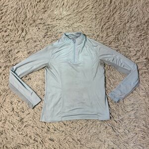 Girl’s Small Blue Smartpak Long Sleeve Horseback Riding Sunshirt